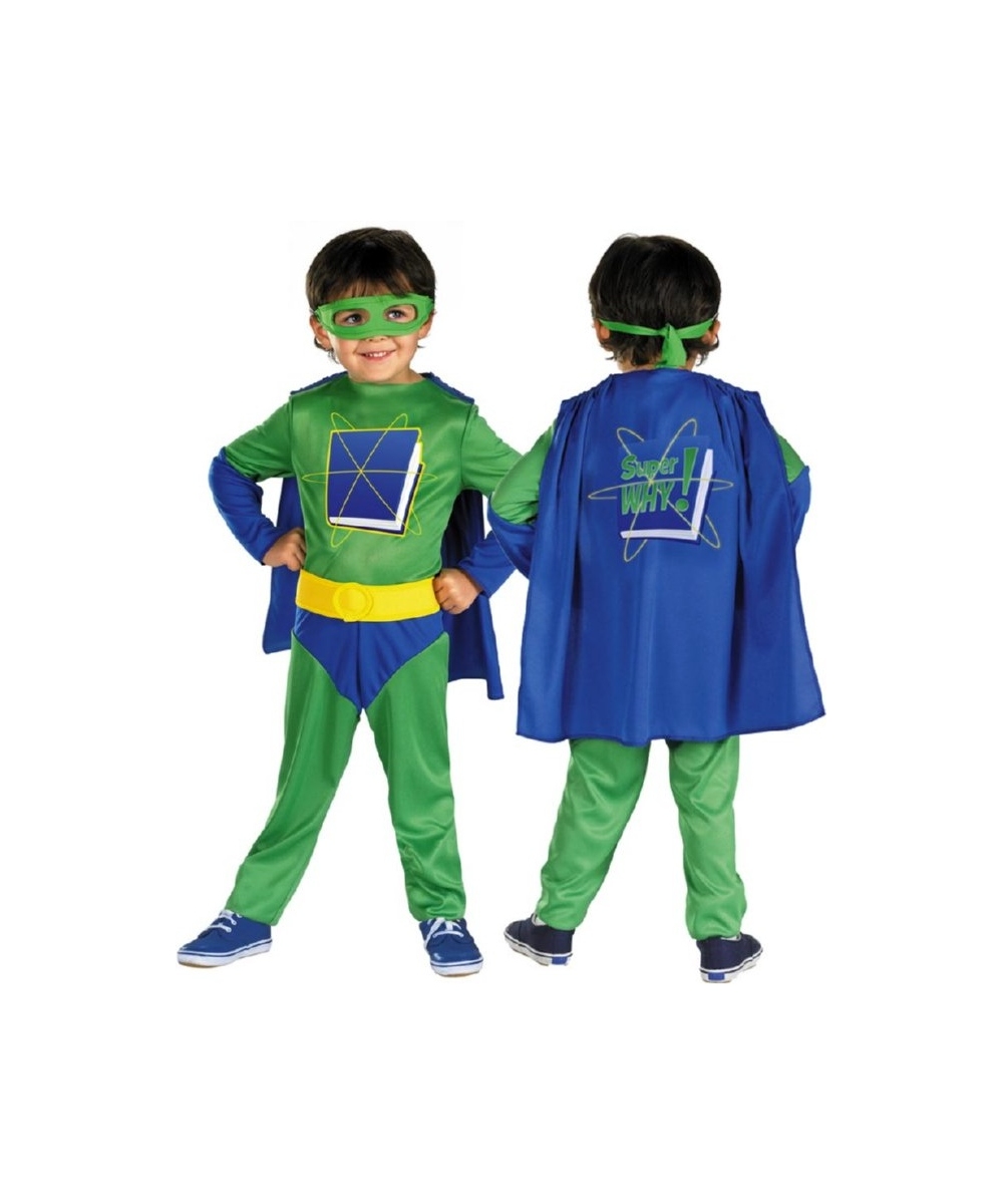Super Why Caped Hero Costume